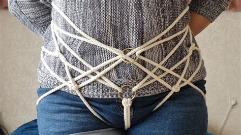 shibari hip harness|Tutorial Library .